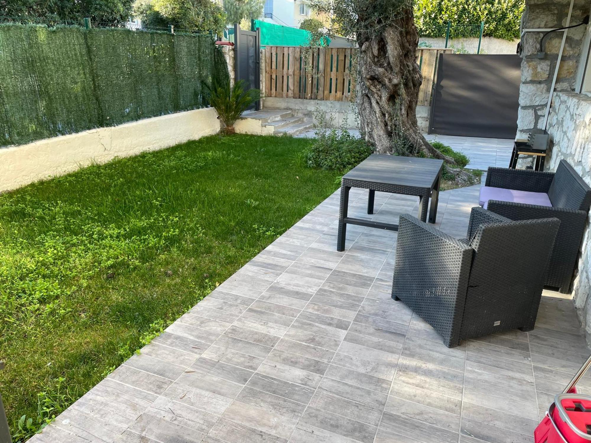 Joli Rez De Jardin 4 Pieces A Cagnes Sur Mer ภายนอก รูปภาพ